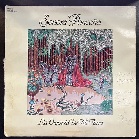 Sonora Ponceña – La Orquesta De Mi Tierra - VG- LP Record 1978 Inca USA Vinyl - Salsa / Latin Jazz / Bolero / Merengue / Plena / Cha-Cha