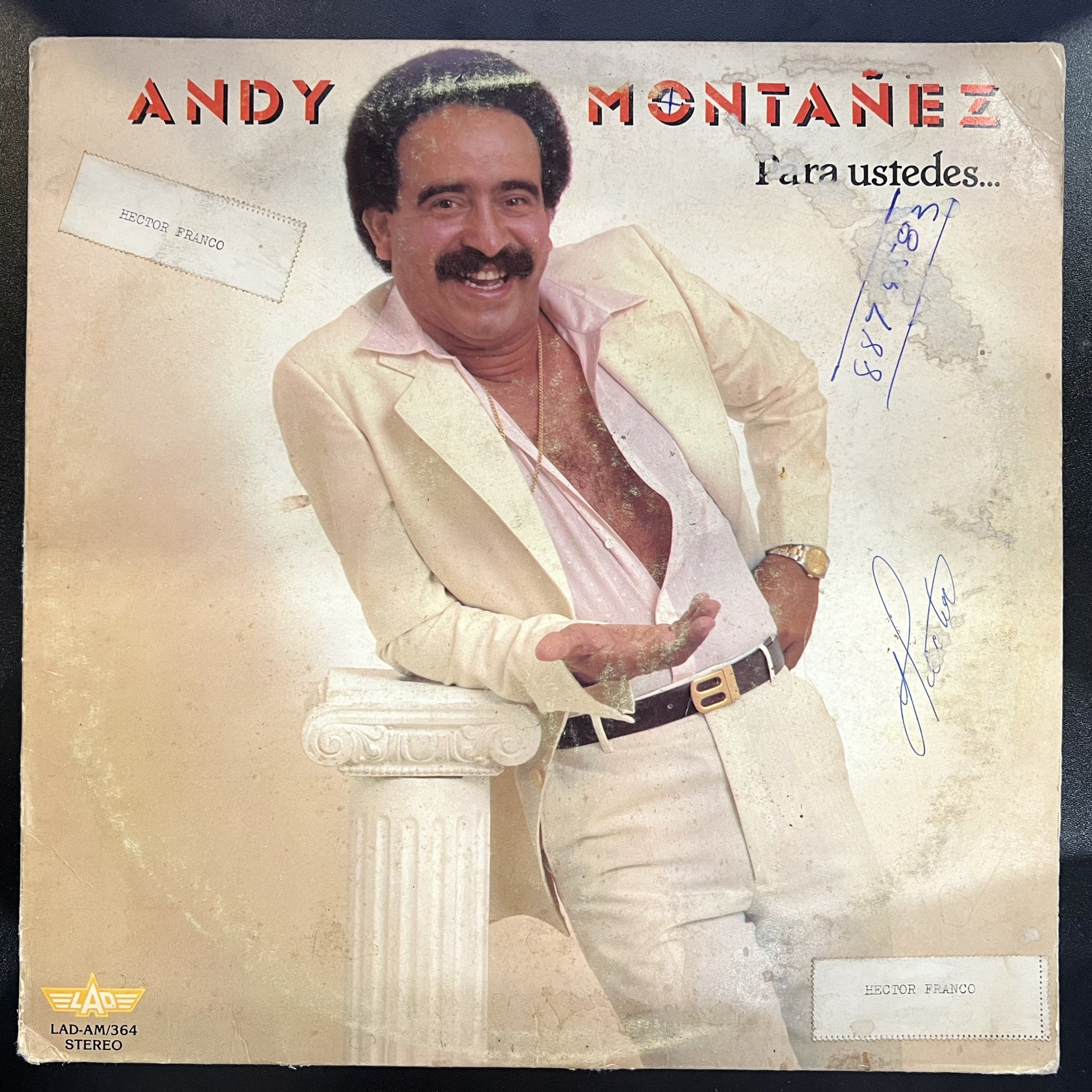 Andy Montañez – Para UstedesCon Sabor! - VG- LP Record