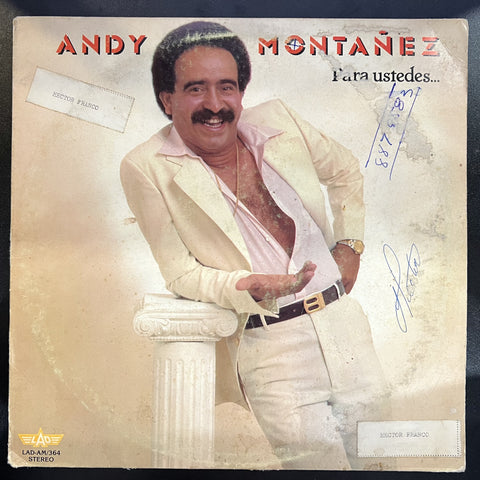 Andy Montañez – Para Ustedes...Con Sabor! - VG- LP Record 1981 LAD USA Vinyl - Salsa