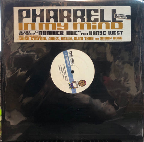 Pharrell – In My Mind - Mint- 2 LP Record 2006 Star Trak USA Promo Clean Vinyl - Hip Hop / RnB