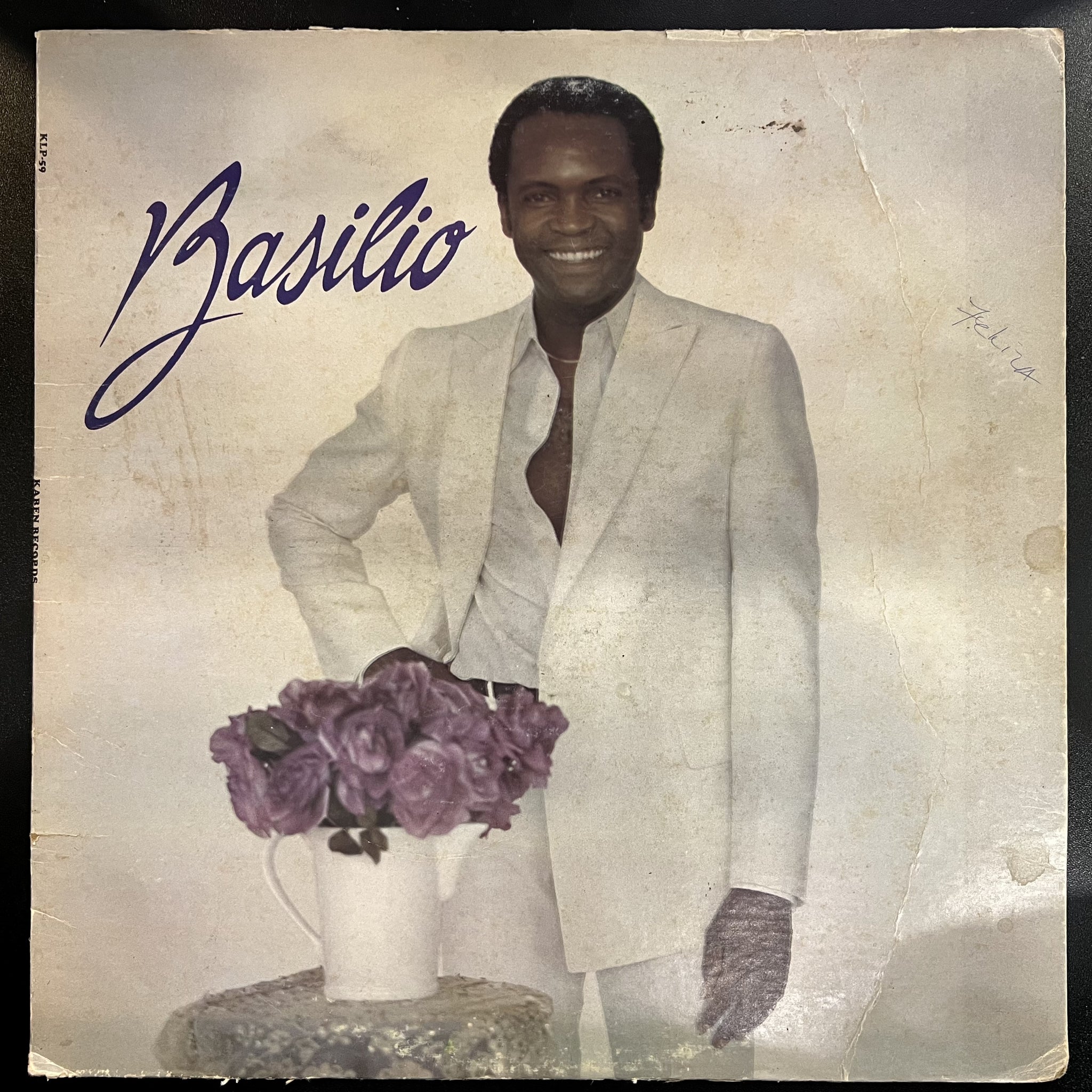 Basilio – Basilio - VG- LP Record 1981 Karen USA Vinyl - Ballad / Vocal - Shuga Records