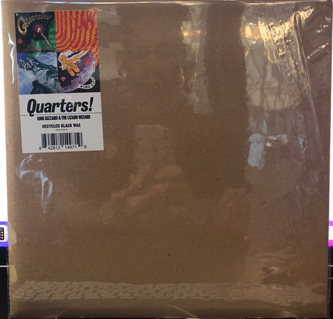 King Gizzard & The Lizard Wizard – Quarters! (2015) - New LP Record 2022 KGLW Recycled Black Wax Vinyl - Psychedelic Rock / Garage Rock