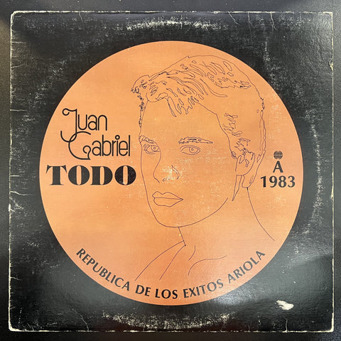 Juan Gabriel – Todo - VG- LP Record 1983 Ariola USA Vinyl - Ranchera / Mariachi / Flamenco / Corrido / Norteño