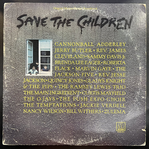 Various – Save The Children - VG+ 2 LP Record 1973 Motown USA Vinyl - Gospel / Rhythm & Blues / Soul / Spoken Word