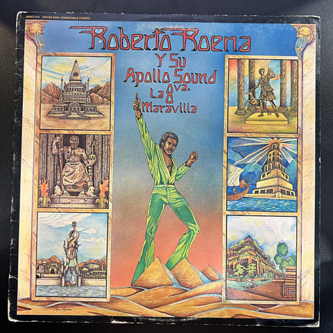 Roberto Roena Y Su Apollo Sound – La 8va. Maravilla - VG LP Record 1977 International USA Vinyl - Guaguancó / Guajira / Bolero / Cha-Cha / Latin Jazz / Salsa
