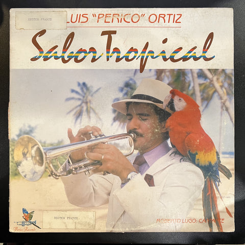 Luis "Perico" Ortiz Cantante: Roberto Lugo – Sabor Tropical - VG- LP Record 1983 Perico USA Vinyl - Guaguancó / Bolero / Latin Jazz / Guaracha / Salsa