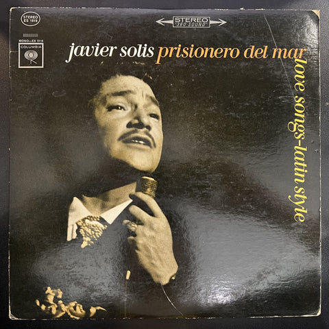 Javier Solís – Prisionero Del Mar - VG- LP Record 1964 Columbia USA Vinyl - Latin
