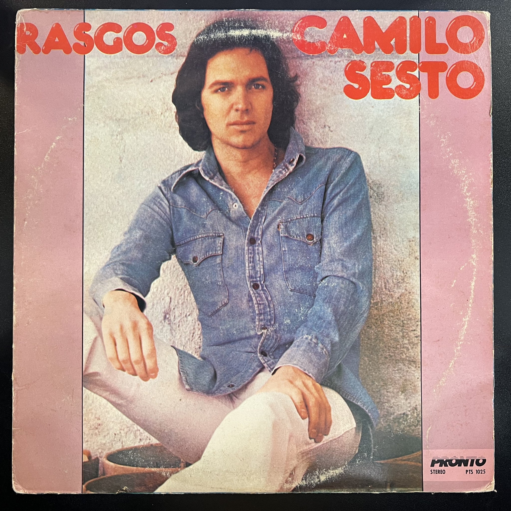 Camilo Sesto – Rasgos - VG- LP Record 1977 Pronto USA Vinyl - Latin / Ballad