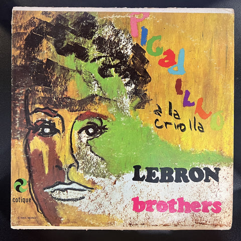 Lebron Brothers – Picadillo A La Criolla - VG LP Record 1971 Cotique USA Vinyl - Salsa / Cha-Cha / Guaguancó