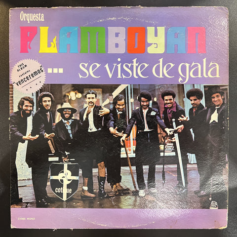 Orquesta Flamboyan – ...Se Viste De Gala Label - VG LP Record 1970 Cotique USA Vinyl - Guaguancó / Ballad / Cha-Cha / Guajira / Latin Jazz / Descarga / Merengue / Salsa