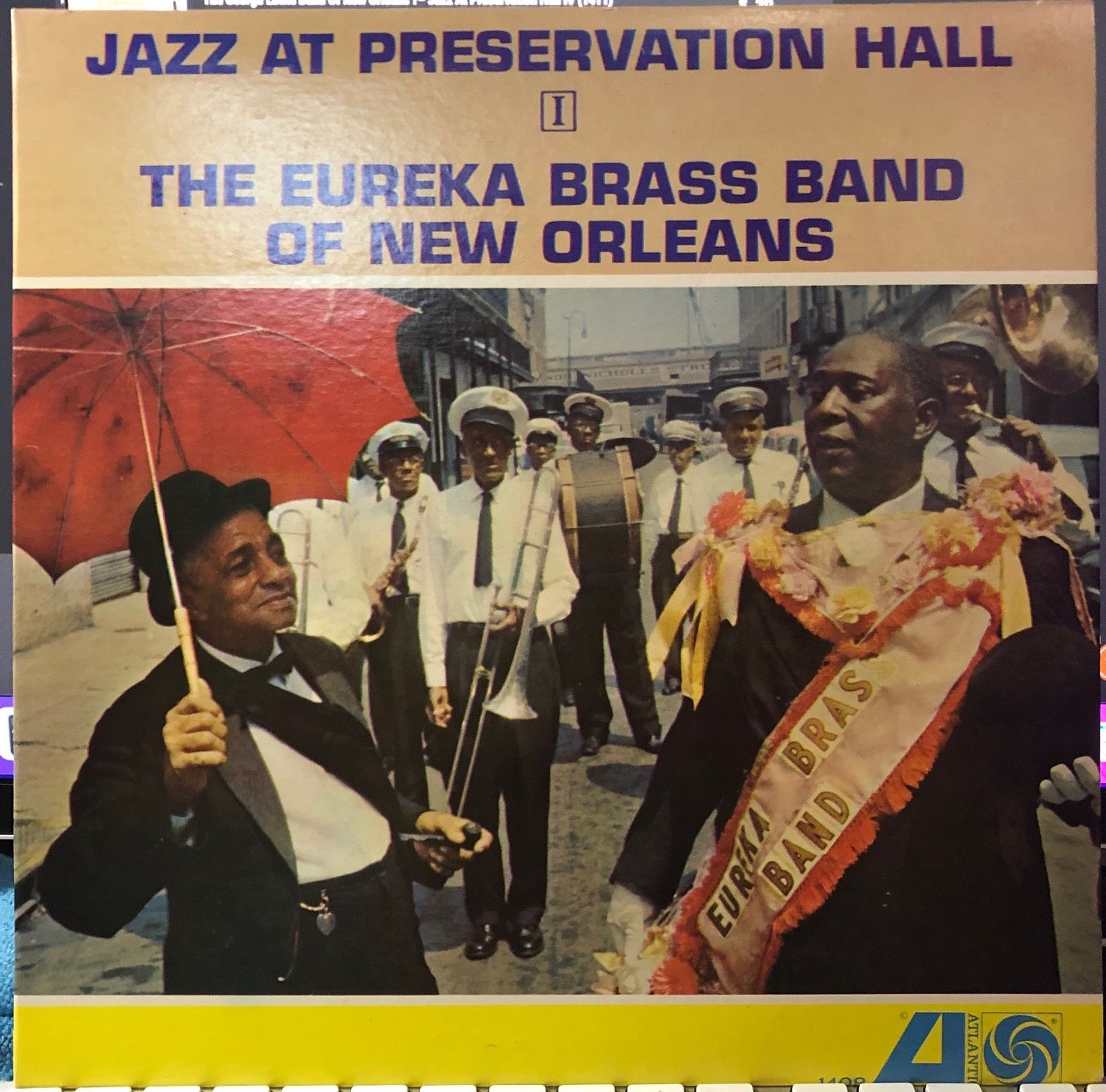 Eureka Brass Band – Jazz At Preservation Hall I - Mint- LP Record 1963 Atlantic Canada Mono Vinyl - Jazz / Dixieland