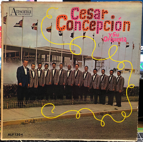 Cesar Concepción Y Su Orquesta – Canta - VG+ LP Record 1960s Ansonia Mono USA Vinyl - Latin / Bolero