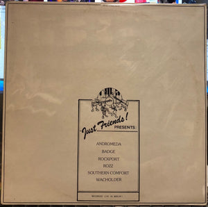 Various – Just Friends Live - Mint- LP Record 1980 Private Press Germany Vinyl - Fusion / Prog Rock / Hard Rock / Jazz
