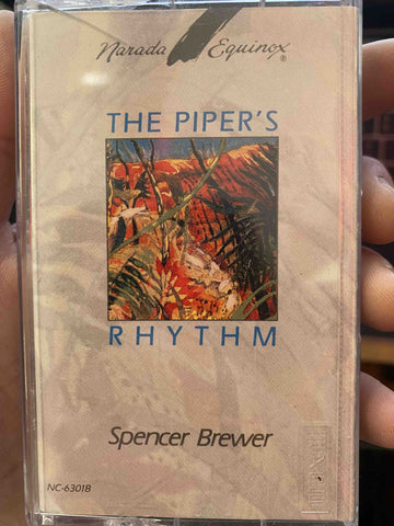 Spencer Brewer – The Piper's Rhythm - Used Cassette 1991 Narada Equinox Tape - Jazz-Funk / Contemporary Jazz