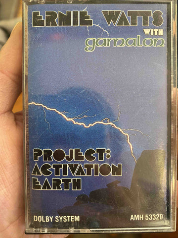 Ernie Watts With Gamalon – Project: Activation Earth - Used Cassette 1989 Amherst Tape - Jazz / Fusion