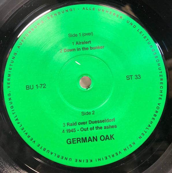 German Oak – German Oak - Mint- LP Record 1970s Bunker Germany Vinyl Original RARE - Psychedelic Rock / Krautrock / Acid Rock