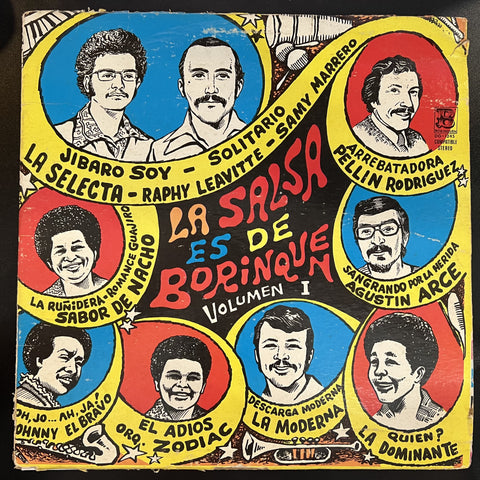 Various – La Salsa Es De Borinquen Vol. 1 - VG- LP Record 1973 Borinquen Puerto Rico Vinyl - Descarga / Salsa / Guaguancó