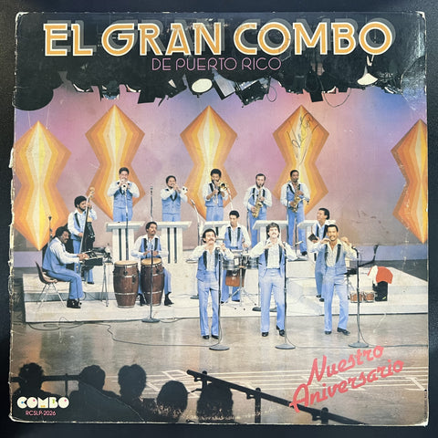El Gran Combo – Nuestro Aniversario - VG- LP Record 1982 Combo USA Vinyl - Salsa