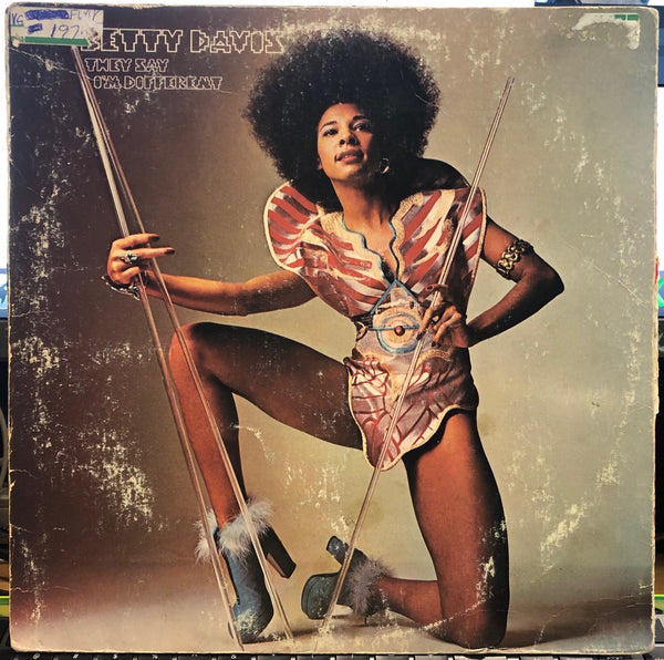 Betty Davis – They Say I'm Different - VG- (lower grade Plays VG) LP Record 1974 Just Sunshine Original Vinyl - Soul / Funk / Blues Rock - Shuga Records