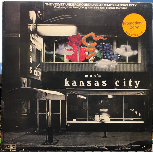 The Velvet Underground – Live At Max's Kansas City - Mint- LP Record 1972 Cotillion USA Mono Promo Vinyl - Rock & Roll / Classic Rock - Shuga Records