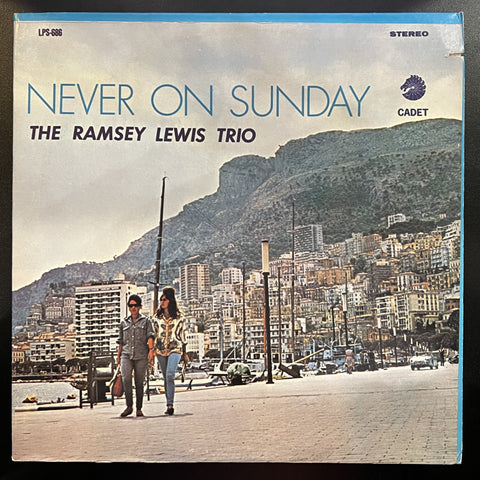 The Ramsey Lewis Trio – Never On Sunday - VG+ LP Record 1961 Cadet USA Vinyl - Soul-Jazz