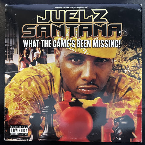 Juelz Santana – What The Game's Been Missing! - VG 3 LP Record 2005 Def Jam USA Vinyl + Insert - Gangsta
