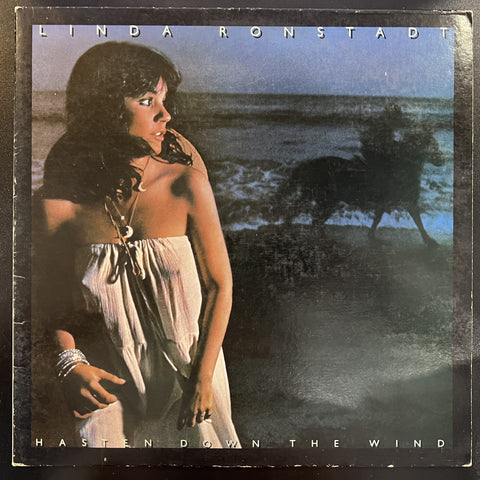 Linda Ronstadt – Hasten Down The Wind - VG LP Record 1976 Asylum USA Vinyl - Country Rock / Pop Rock