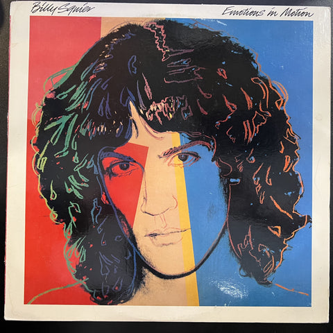 Billy Squier – Emotions In Motion - VG+ LP Record 1982 Capitol USA Vinyl - Hard Rock / Pop Rock