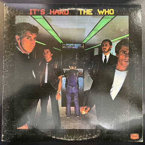 The Who – It's Hard - VG+ LP Record 1982 Warner USA Club Edition Vinyl - Hard Rock / Pop Rock
