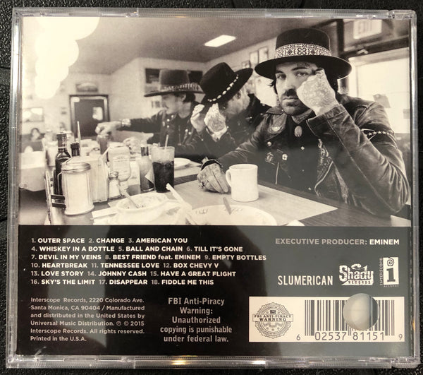 Signed Autographed - Yelawolf – Love Story - New CD Album 2015 Interscope Shady USA Promo - Hip Hop - Shuga Records