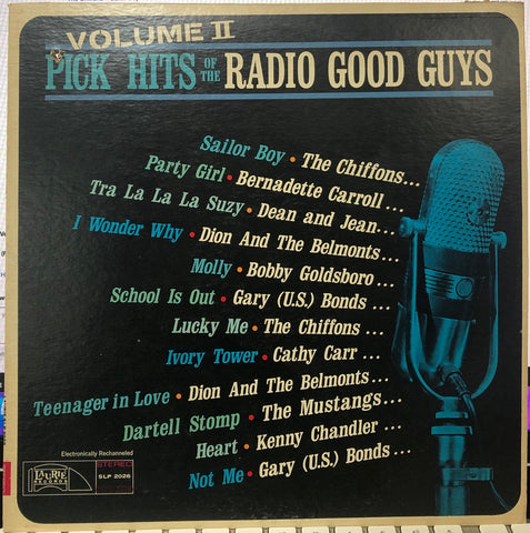 Various – Radio Good Guys, Volume II - VG+ LP Recrd 1963 Laurie USA Vinyl - Pop Rock / Rhythm & Blues
