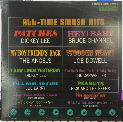 Various – All-Time Smash Hits - VG+ LP Record 1964 Smash USA Vinyl - Rock & Roll