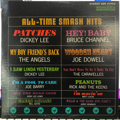 Various – All-Time Smash Hits - Mint- LP Record 1964 Smash USA Vinyl - Rock & Roll