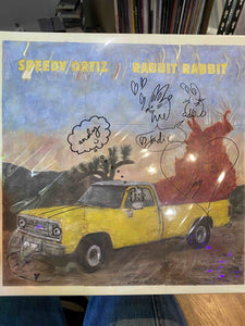 Signed Autographed By Band - Speedy Ortiz – Rabbit Rabbit - New LP Record 2023 Wax Nine Desert Dusk Vinyl, Poster & Download - Indie Rock - Shuga Records
