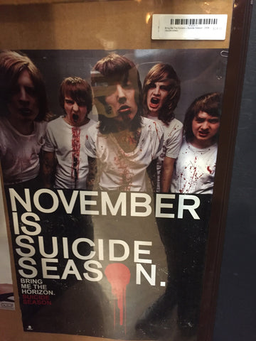 Bring Me The Horizon – Suicide Season - 2008 - (double sided) p0619-1