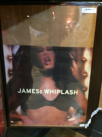 James – Whiplash - 1997 -24x24 Double Sided Promo Poster - p0585