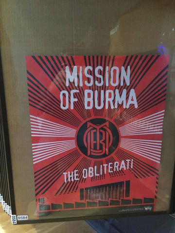 Mission Of Burma – The Obliterati - 2006 - 18x24 Promo Poster - p0584