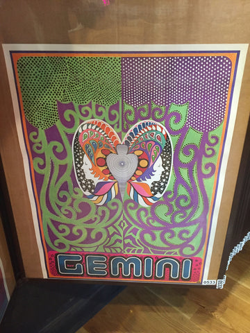Gemini - Zodiac Sign - 1970 Poster p0533