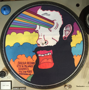 Shuga Records 2015 Limited Edition Vinyl Record Slipmat Goob Rainbow Eyes