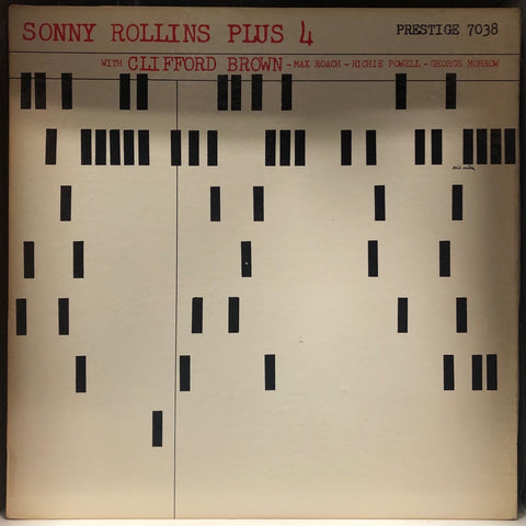 Sonny Rollins – Plus 4 - Near Mint- LP Record 1957 Prestige USA Mono Original Vinyl & Alternate cover