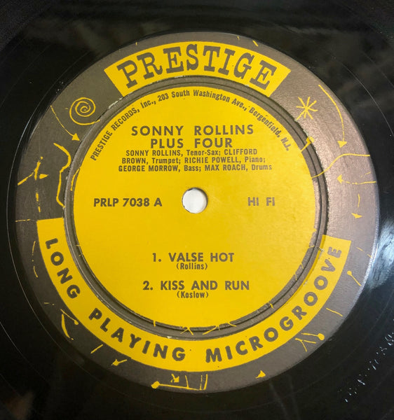 Sonny Rollins – Plus 4 - Near Mint- LP Record 1957 Prestige USA Mono Original Vinyl & Alternate cover - Shuga Records