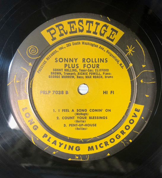 Sonny Rollins – Plus 4 - Near Mint- LP Record 1957 Prestige USA Mono Original Vinyl & Alternate cover - Shuga Records