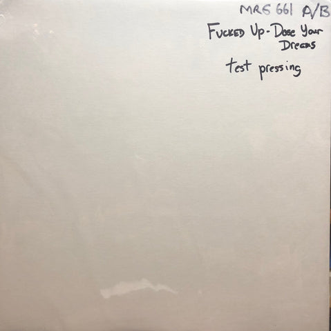 Fucked Up ‎– Dose Your Dreams - Mint- 2 LP Record 2018 Merge Test Pressing Promo Black Vinyl- Punk / Indie Rock / Avantgarde