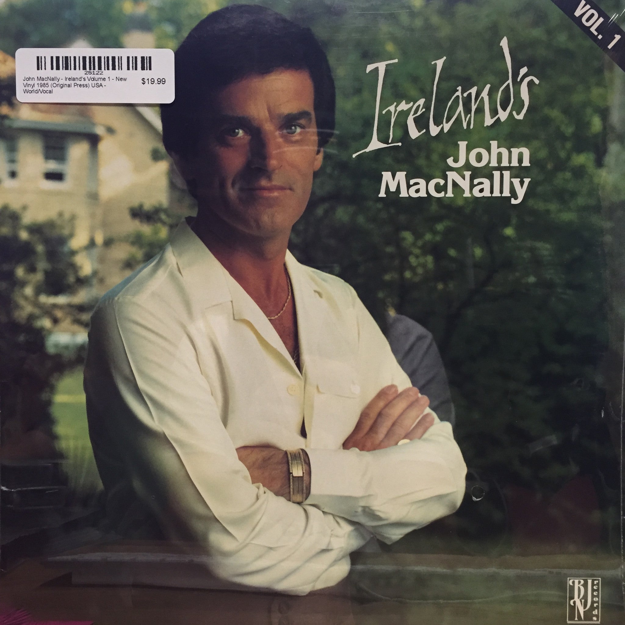 John MacNally - Ireland's Volume 1 - New Vinyl Record 1985 (Original Press) USA - World/Vocal