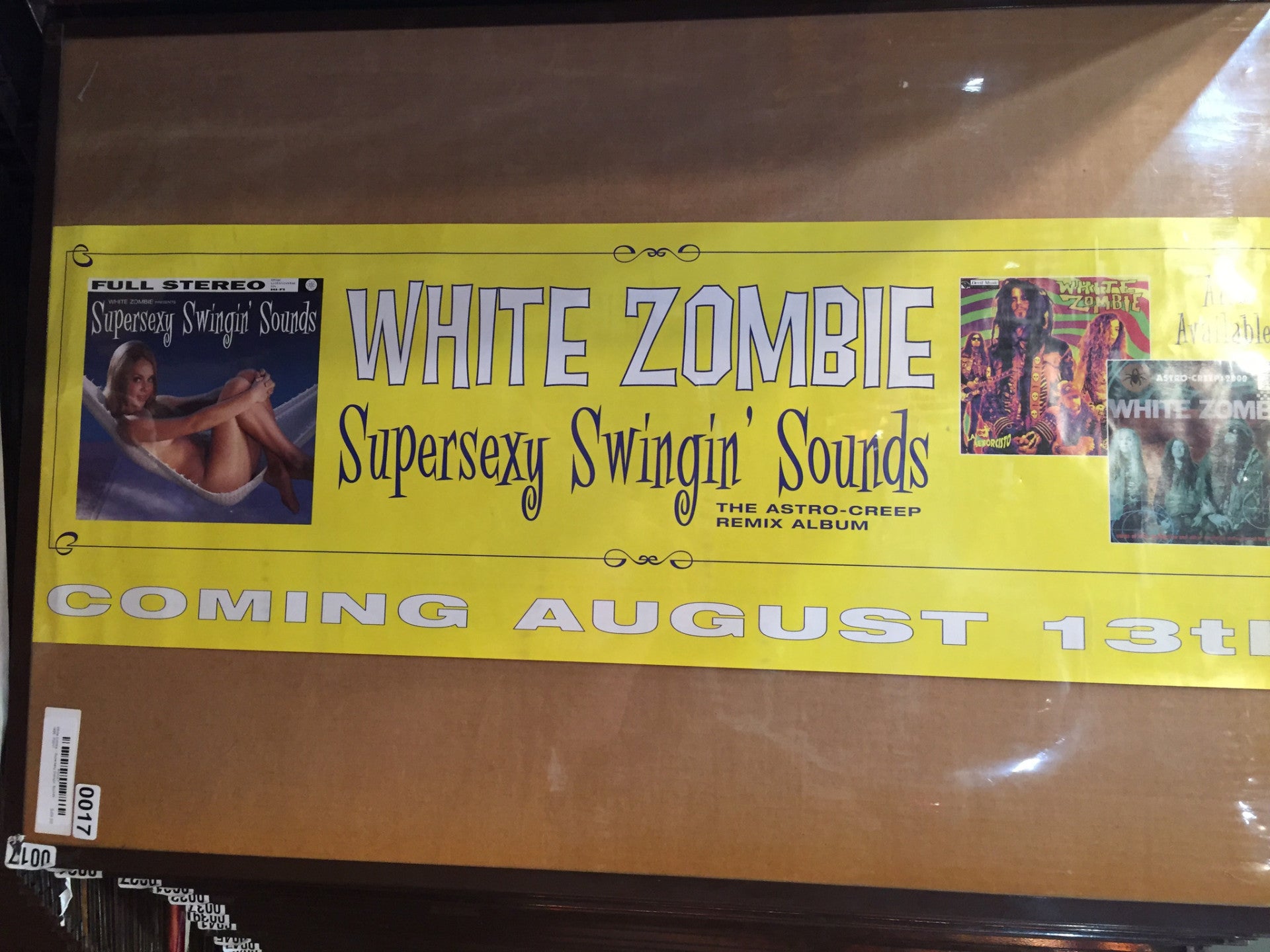White Zombie ‎– Supersexy Swingin' Sounds - 1996 - p0572 - Poster