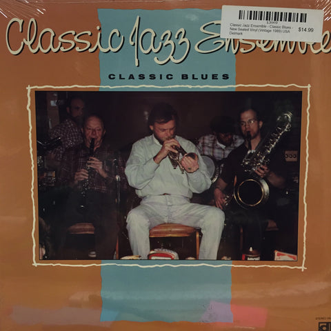 Classic Jazz Ensemble - Classic Blues - New Sealed Vinyl (Vintage 1989) USA Delmark