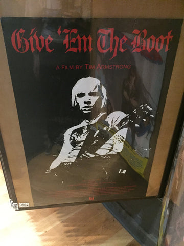 Give 'Em the Boot - A Film By Tim Armstrong - 19x26 Promo Poster - p0562