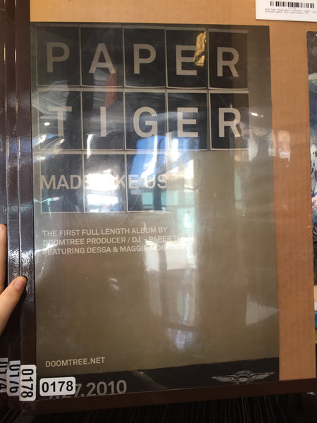 Paper Tiger – Made Like Us /  Lazerbeak 2010 – 11x17 Double Sided Promo Poster - p0178 - Shuga Records