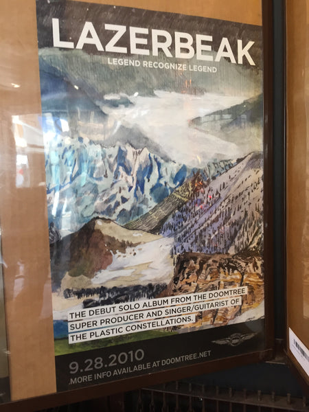 Paper Tiger – Made Like Us /  Lazerbeak 2010 – 11x17 Double Sided Promo Poster - p0178 - Shuga Records