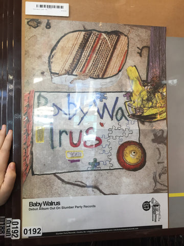 Baby Walrus Debut 12 x 18 Album Promo Poster - 2008 - p0192